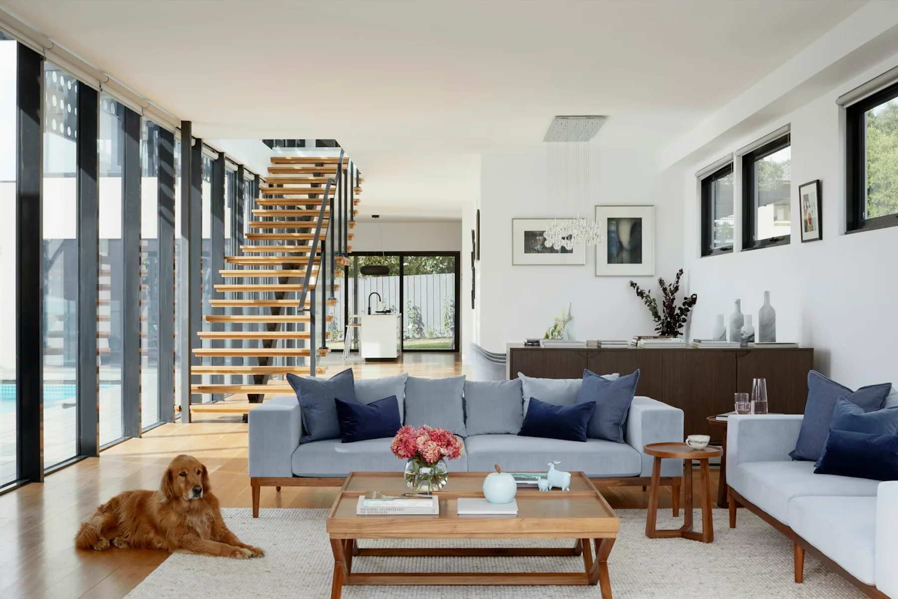 Inspiration for a warm, thoughtfully detailed residential space